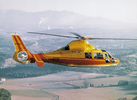 36 years ago today…. A Dauphin II fitted